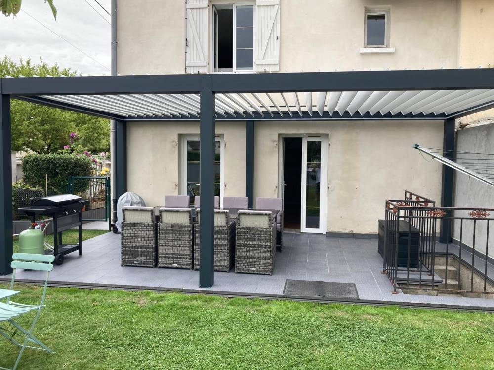 Pergola après